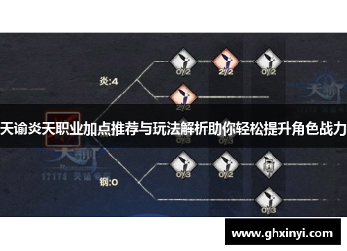 天谕炎天职业加点推荐与玩法解析助你轻松提升角色战力 天谕炎天职业加点推荐与玩法解析助你轻松提升角色战力